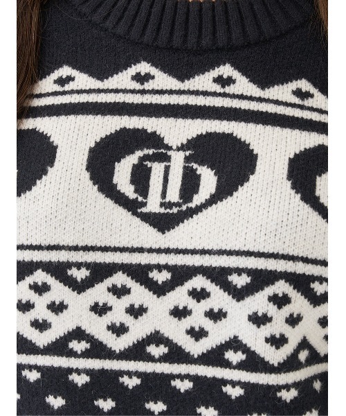 DDアーガイルニットトップス（ニット/セーター）｜Darich（ダーリッチ