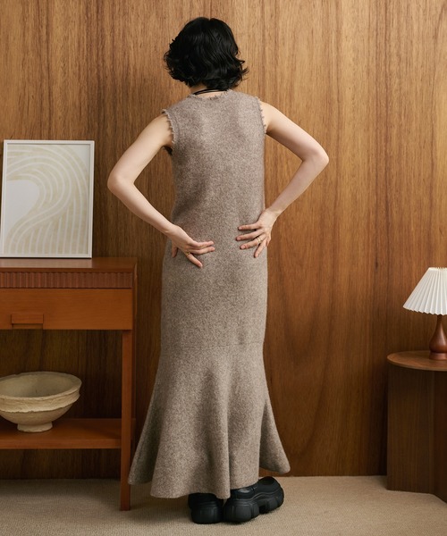 ！専用！【新品未使用】marno Anna knit dress♡ mermaid sleeveless long knit dress /マーメイドノースリーブロング