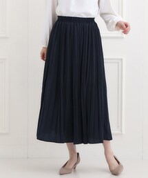 SHOO・LA・RUE（シューラルー）の「【洗濯機可/着丈選べる】オンにもオフにも 軽やかプリーツスカート（スカート）」