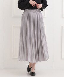 SHOO・LA・RUE | 【洗濯機可/着丈選べる】軽やかプリーツスカート(スカート)