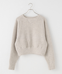 SEEALL | 【SEEALL/シーオール】SLIT SLEEVE SWEAT:スウェット(スウェット)