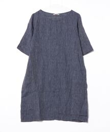 fog linen work（フォグリネンワーク）の「7分袖ワンピース（ワンピース）」