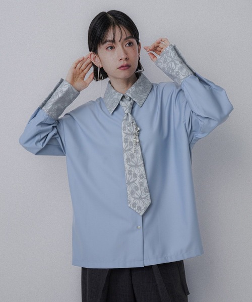 パーツツキネクタイシャツ(HARE)（シャツ/ブラウス）｜HARE（ハレ）の
