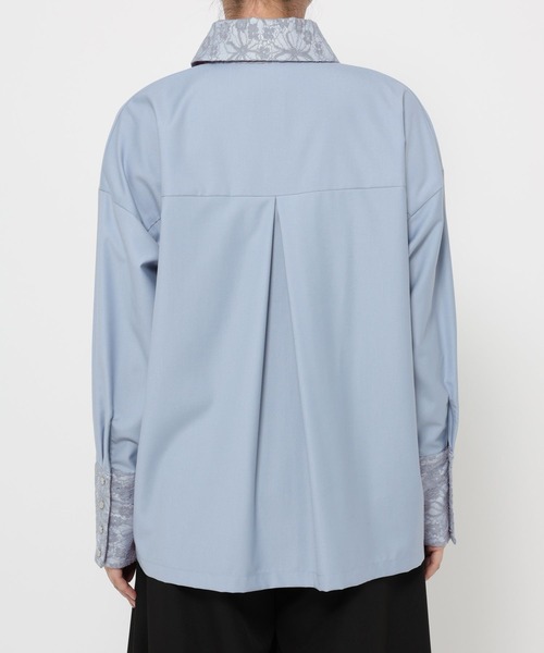 今期新品タグ付！ハレ★パーツ付ネクタイシャツ★hare 定価以下 パーツツキネクタイシャツ(HARE)（シャツ/ブラウス）｜HARE（ハレ）の