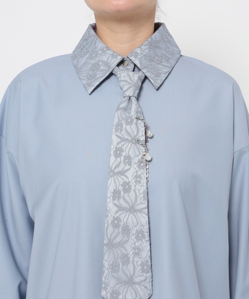 パーツツキネクタイシャツ(HARE)（シャツ/ブラウス）｜HARE（ハレ）の