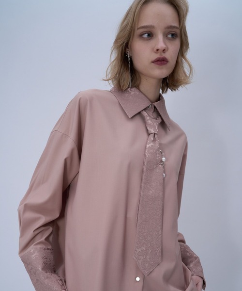 パーツツキネクタイシャツ(HARE)（シャツ/ブラウス）｜HARE（ハレ）の