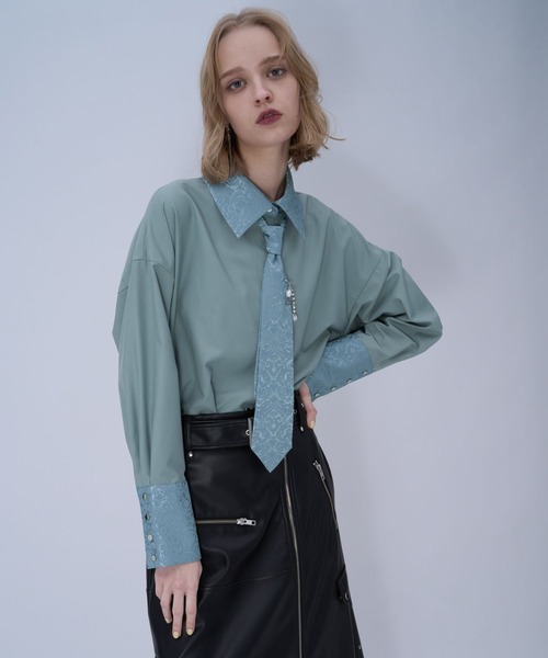 パーツツキネクタイシャツ(HARE)（シャツ/ブラウス）｜HARE（ハレ）の