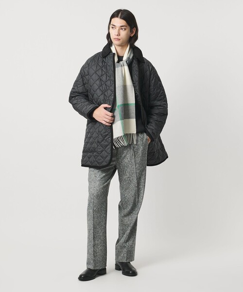 LAVENHAM(ラベンハム)の「【別注】<LAVENHAM> ラグラン キルティング ミドルコート(その他アウター・メンズ・ブラック/ブラウン系/ダークグレー・M/L/S)」の5枚目の写真