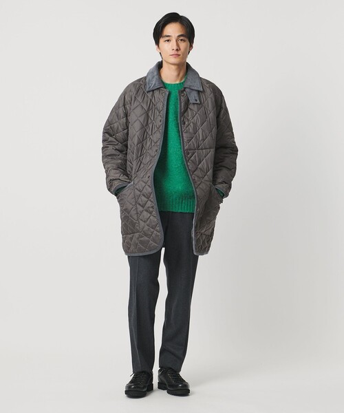 LAVENHAM(ラベンハム)の「【別注】<LAVENHAM> ラグラン キルティング ミドルコート(その他アウター・メンズ・ブラック/ブラウン系/ダークグレー・M/L/S)」の7枚目の写真