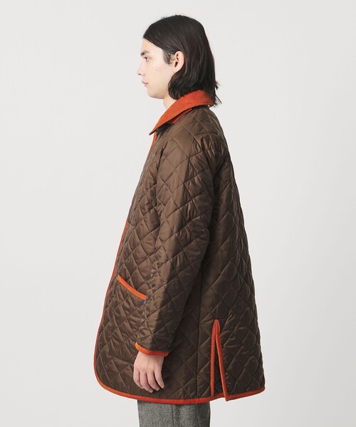 LAVENHAM(ラベンハム)の「【別注】<LAVENHAM> ラグラン キルティング ミドルコート(その他アウター・メンズ・ブラック/ブラウン系/ダークグレー・M/L/S)」の10枚目の写真