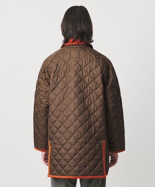 LAVENHAM(ラベンハム)の「【別注】<LAVENHAM> ラグラン キルティング ミドルコート(その他アウター・メンズ・ブラック/ブラウン系/ダークグレー・M/L/S)」の11枚目の写真