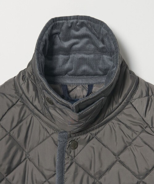 LAVENHAM(ラベンハム)の「【別注】<LAVENHAM> ラグラン キルティング ミドルコート(その他アウター・メンズ・ブラック/ブラウン系/ダークグレー・M/L/S)」の15枚目の写真