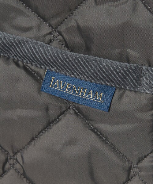 LAVENHAM(ラベンハム)の「【別注】<LAVENHAM> ラグラン キルティング ミドルコート(その他アウター・メンズ・ブラック/ブラウン系/ダークグレー・M/L/S)」の21枚目の写真