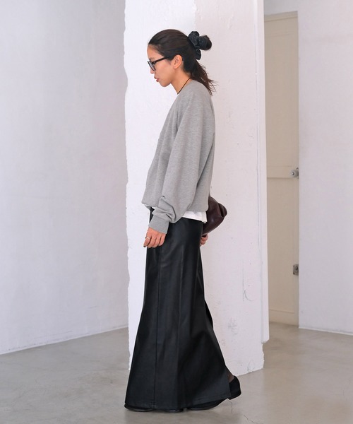 AKTE（アクテ）の「ミッキーマウススウェットプルオーバー（スウェット・レディース・オフホワイト/グレー・FREE）」の9枚目の写真