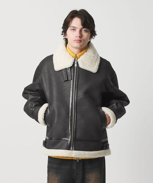 ムートンライク B-3 ジャケット（ブルゾン）｜MONKEY TIME（モンキー