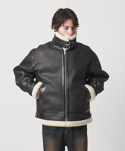 ムートンライク B-3 ジャケット（ブルゾン）｜MONKEY TIME（モンキー