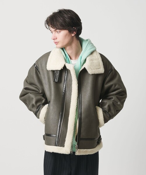 ムートンライク B-3 ジャケット（ブルゾン）｜MONKEY TIME（モンキー