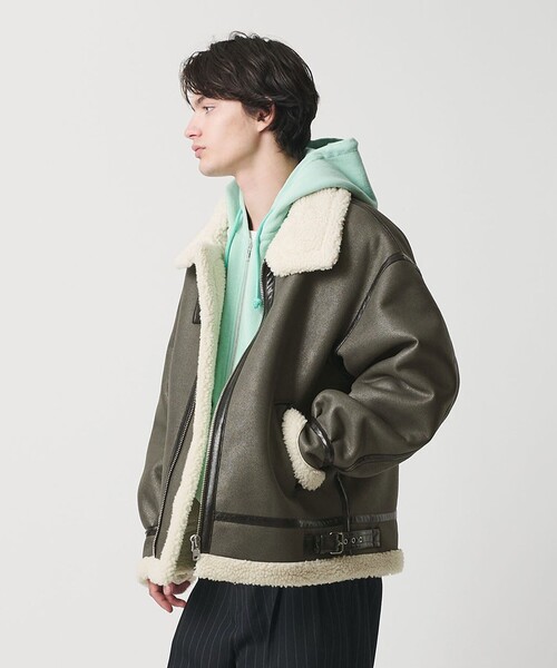 ムートンライク B-3 ジャケット（ブルゾン）｜MONKEY TIME（モンキー
