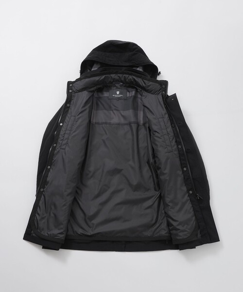 BLACK LABEL CRESTBRIDGE（ブラックレーベル・クレストブリッジ）の「BLACK of  BLACKs 10monthショートパーカー（ブルゾン・メンズ・ブラック・L/M/XL）」の9枚目の写真