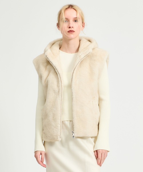 Mame Kurogouchi カーテンモチーフニットベスト ESTNATION（エストネーション）の「MAME KUROGOUCHI / カーテン