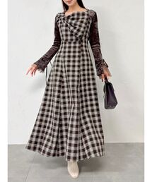 dazzlin | ビッグリボンレイヤードワンピース(ワンピース)