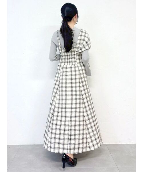 ビッグリボンレイヤードワンピース（ワンピース）｜dazzlin（ダズリン