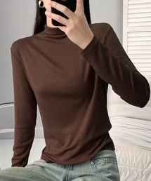 ボトルネックロングT