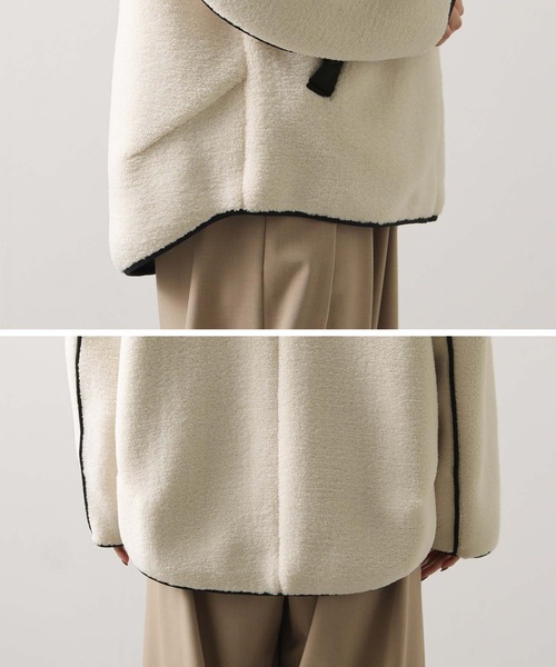 Gready Brilliant（グレディブリリアン）の「ボアバイカラーフード