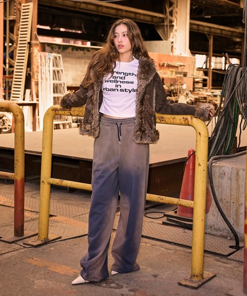 セール】フェイクムートンファーコート（その他アウター）｜ACLENT