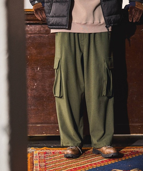 セール】TRフラノワイドカーゴパンツ（カーゴパンツ）｜niko and