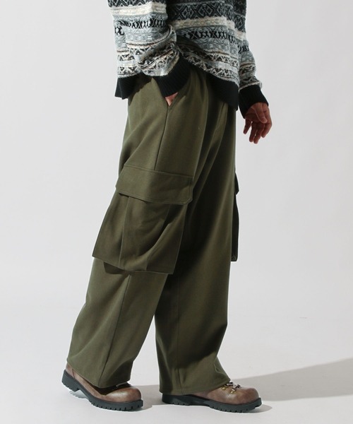 TRフラノワイドカーゴパンツ（カーゴパンツ）｜niko and