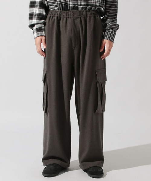 TRフラノワイドカーゴパンツ（カーゴパンツ）｜niko and