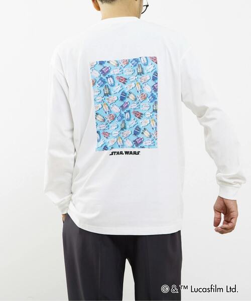 MASTER FRAME(マスターフレーム )の「MASTER FRAME / STARWARS / ロングスリーブTシャツ(Tシャツ/カットソー・メンズ・ホワイト系その他2/ホワイト/ホワイト系その他・1/3/4)」の2枚目の写真
