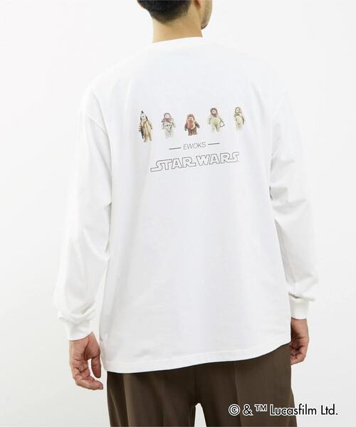 MASTER FRAME(マスターフレーム )の「MASTER FRAME / STARWARS / ロングスリーブTシャツ(Tシャツ/カットソー・メンズ・ホワイト系その他2/ホワイト/ホワイト系その他・1/3/4)」の1枚目の写真