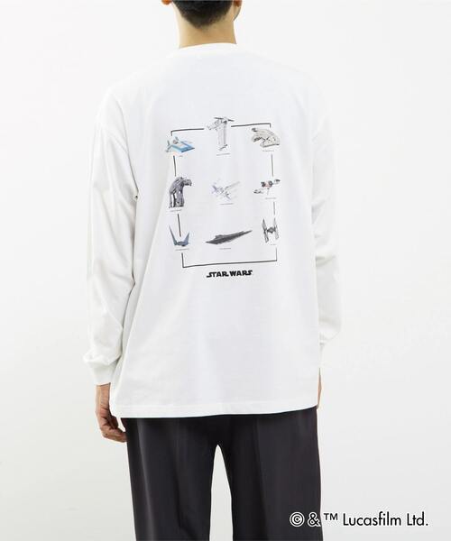 MASTER FRAME(マスターフレーム )の「MASTER FRAME / STARWARS / ロングスリーブTシャツ(Tシャツ/カットソー・メンズ・ホワイト系その他2/ホワイト/ホワイト系その他・1/3/4)」の3枚目の写真