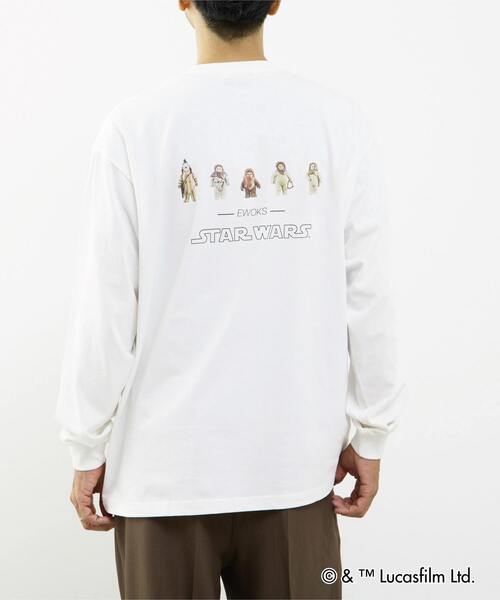 MASTER FRAME(マスターフレーム )の「MASTER FRAME / STARWARS / ロングスリーブTシャツ(Tシャツ/カットソー・メンズ・ホワイト系その他2/ホワイト/ホワイト系その他・1/3/4)」の19枚目の写真