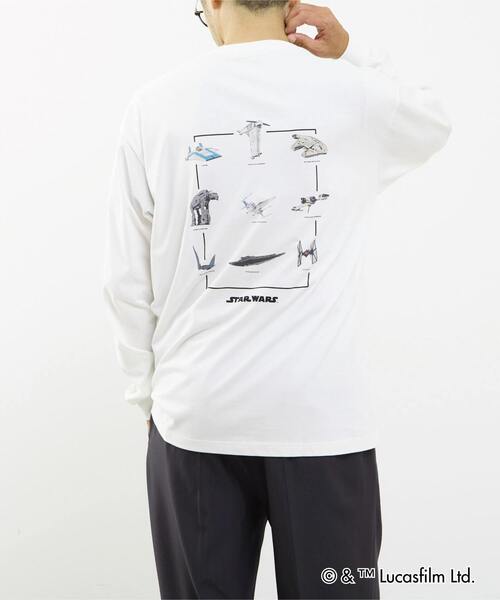 MASTER FRAME(マスターフレーム )の「MASTER FRAME / STARWARS / ロングスリーブTシャツ(Tシャツ/カットソー・メンズ・ホワイト系その他2/ホワイト/ホワイト系その他・1/3/4)」の4枚目の写真