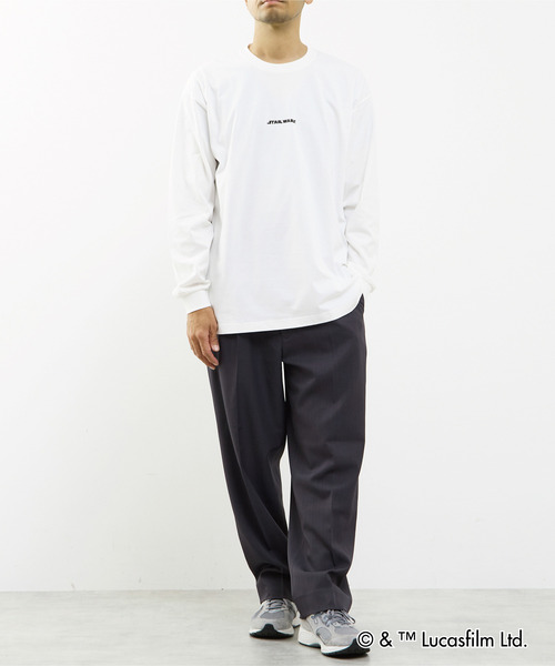 MASTER FRAME(マスターフレーム )の「MASTER FRAME / STARWARS / ロングスリーブTシャツ(Tシャツ/カットソー・メンズ・ホワイト系その他2/ホワイト/ホワイト系その他・1/3/4)」の5枚目の写真