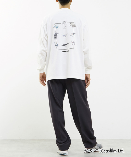 MASTER FRAME(マスターフレーム )の「MASTER FRAME / STARWARS / ロングスリーブTシャツ(Tシャツ/カットソー・メンズ・ホワイト系その他2/ホワイト/ホワイト系その他・1/3/4)」の7枚目の写真