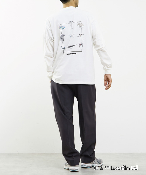 MASTER FRAME(マスターフレーム )の「MASTER FRAME / STARWARS / ロングスリーブTシャツ(Tシャツ/カットソー・メンズ・ホワイト系その他2/ホワイト/ホワイト系その他・1/3/4)」の8枚目の写真