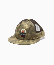 BRAIN DEAD（ブレインデット）の「BRAIN DEAD / ブレインデッド MESH PANEL LOGOHEAD HAT（キャップ）」