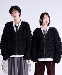 Ellno de Mavie（エルノデメヴィ）の「ループニットカーディガン/UNISEX（カーディガン/ボレロ）」