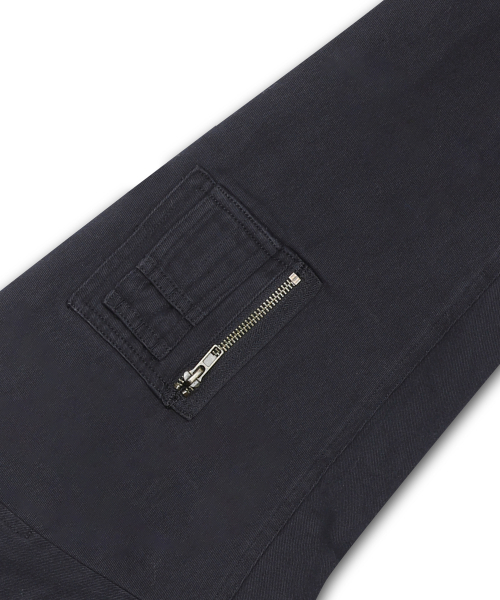 GLACK(グラック)の「GJ068 レトロ MA-1 ボンバージャケット (ブラック)(ブルゾン・レディース・その他・MEDIUM/LARGE)」の2枚目の写真