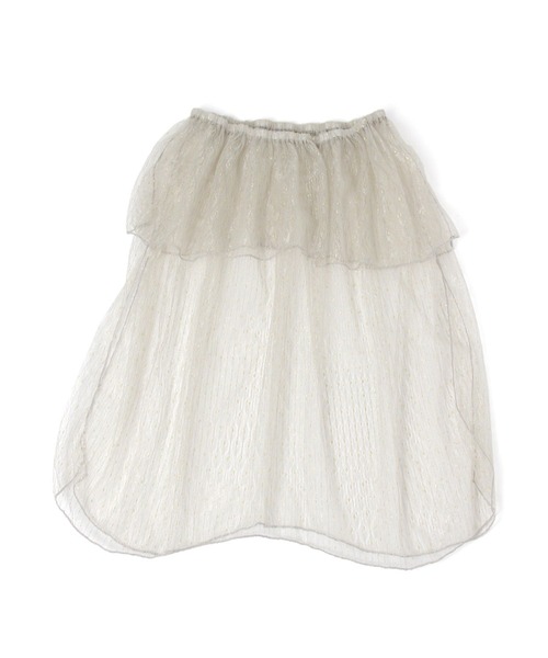 GLOBAL WORK（グローバルワーク）の「シースルービスチェ&ベルト/611241（ベルト・レディース・ブラック/グレー/オフホワイト・FREE）」の3枚目の写真