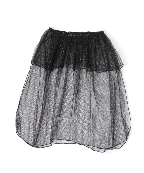 GLOBAL WORK（グローバルワーク）の「シースルービスチェ&ベルト/611241（ベルト・レディース・ブラック/グレー/オフホワイト・FREE）」の2枚目の写真