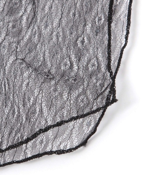 GLOBAL WORK（グローバルワーク）の「シースルービスチェ&ベルト/611241（ベルト・レディース・ブラック/グレー/オフホワイト・FREE）」の9枚目の写真