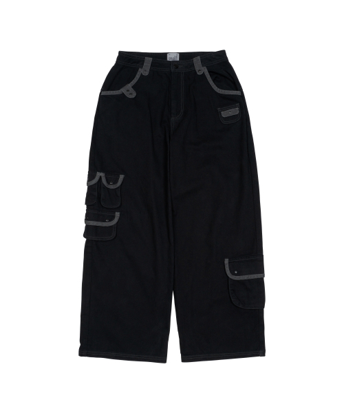 THECOLDESTMOMENT(ザコールデストモーメント)の「TCM multi cargo pants (black)(その他パンツ・レディース・その他・SMALL/MEDIUM/LARGE)」の6枚目の写真