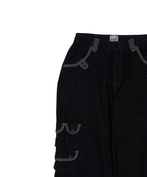THECOLDESTMOMENT(ザコールデストモーメント)の「TCM multi cargo pants (black)(その他パンツ・レディース・その他・SMALL/MEDIUM/LARGE)」の3枚目の写真