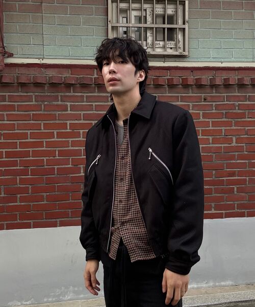 DNSR(ディーエヌエスアール)の「スラッシュクロップジャケットブラック(ブルゾン・メンズ・その他・MEDIUM/LARGE/X-LARGE)」の8枚目の写真