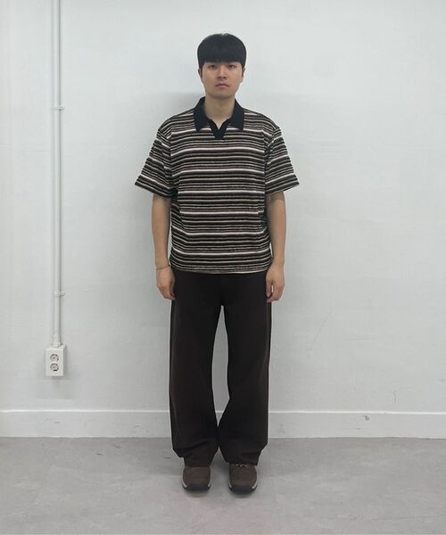 Millo Archive（ミロ アーカイブ）の「スロープワイドパンツ[ブラック]（デニムパンツ・メンズ・その他・MEDIUM/LARGE/X-LARGE/SMALL）」の7枚目の写真
